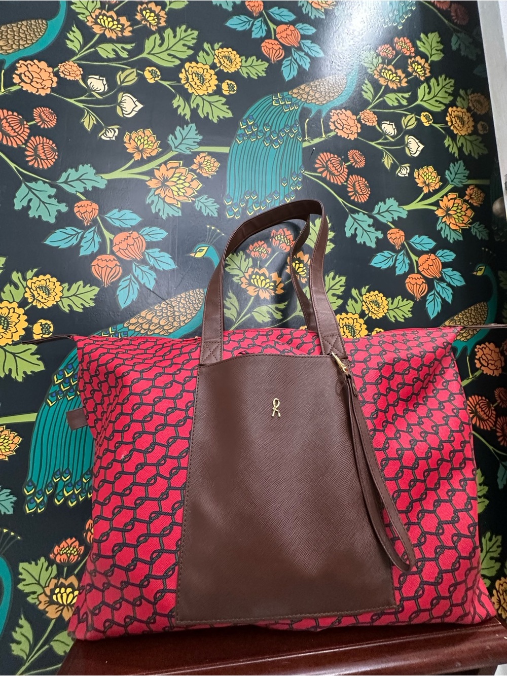 Roberta di Camerino Saumur Monogram Tote With Pouch - Picture 3 of 17